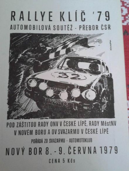 4 Rallye Klič.  8-9.06.1979r.