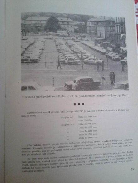 4 Rallye Klič.  8-9.06.1979r.