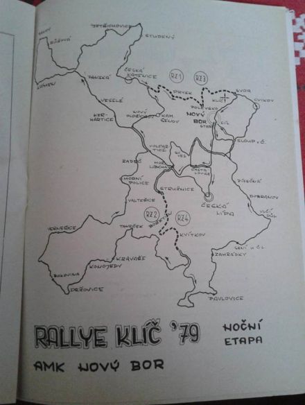 4 Rallye Klič.  8-9.06.1979r.