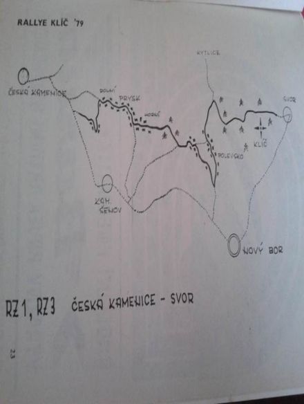 4 Rallye Klič.  8-9.06.1979r.