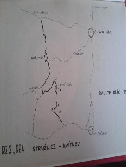 4 Rallye Klič.  8-9.06.1979r.