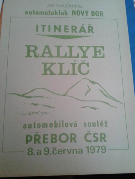 4 Rallye Klič.  8-9.06.1979r.
