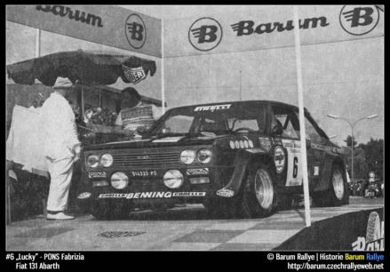 9 Barum Rallye.  31.08-1.09.1979r.