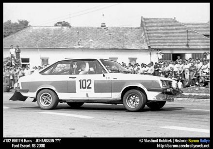 9 Barum Rallye.  31.08-1.09.1979r.