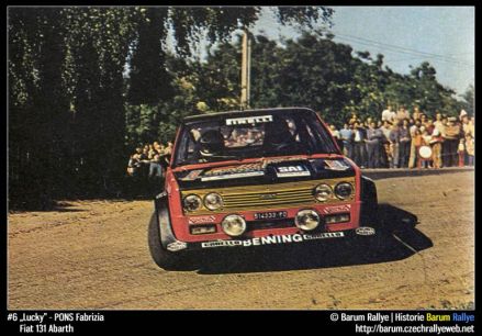 9 Barum Rallye.  31.08-1.09.1979r.