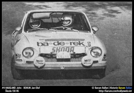 9 Barum Rallye.  31.08-1.09.1979r.