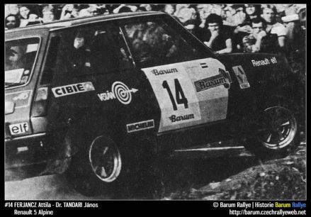 9 Barum Rallye.  31.08-1.09.1979r.