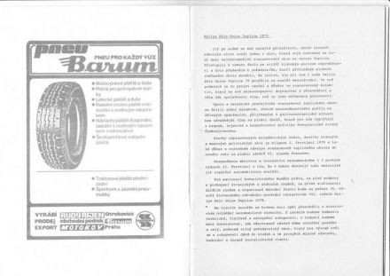 8 Rallye Sklo Union Teplice. 2 eliminacja.  28-29.04.1979r.