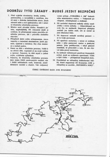 8 Rallye Sklo Union Teplice. 2 eliminacja.  28-29.04.1979r.