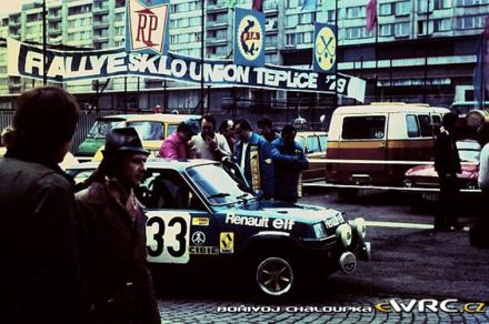 8 Rallye Sklo Union Teplice. 2 eliminacja.  28-29.04.1979r.
