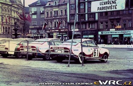 8 Rallye Sklo Union Teplice. 2 eliminacja.  28-29.04.1979r.