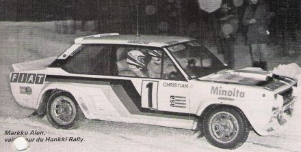 24 Rajd Snow Hankki.  2-4.03.1979r.