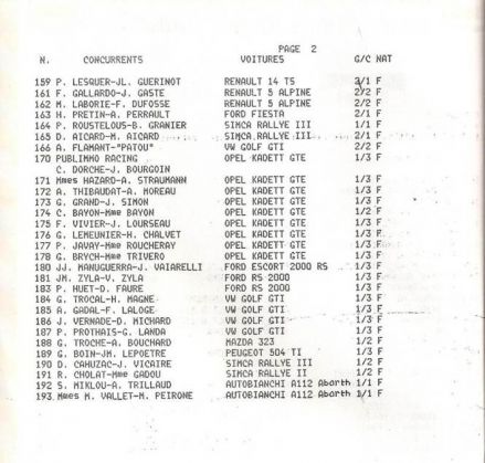 38 Tour de France (F). 39 eliminacja (4).  15-23.09.1979r.