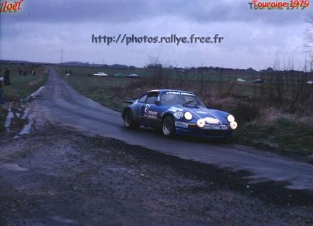 Rajd Criterium de Touraine. 3 eliminacja.  24-25.03.1979r.