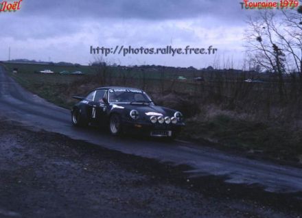 Rajd Criterium de Touraine. 3 eliminacja.  24-25.03.1979r.