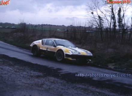 Rajd Criterium de Touraine. 3 eliminacja.  24-25.03.1979r.