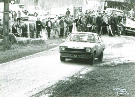 Rajd Criterium de Touraine. 3 eliminacja.  24-25.03.1979r.