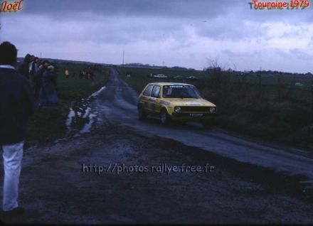 Rajd Criterium de Touraine. 3 eliminacja.  24-25.03.1979r.
