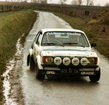 Rajd Criterium de Touraine. 3 eliminacja.  24-25.03.1979r.