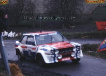 Rajd Criterium de Touraine. 3 eliminacja.  24-25.03.1979r.