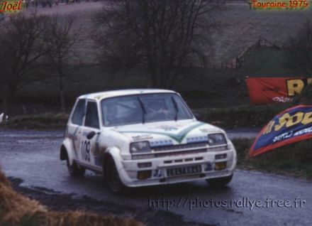 Rajd Criterium de Touraine. 3 eliminacja.  24-25.03.1979r.