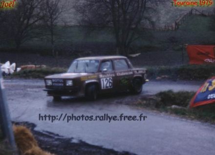 Rajd Criterium de Touraine. 3 eliminacja.  24-25.03.1979r.
