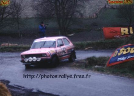 Rajd Criterium de Touraine. 3 eliminacja.  24-25.03.1979r.