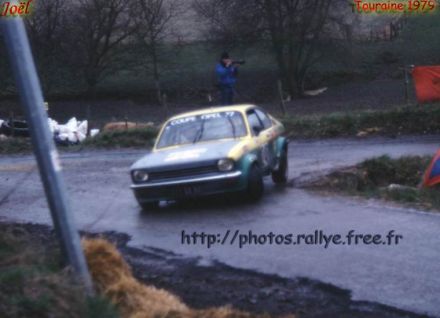 Rajd Criterium de Touraine. 3 eliminacja.  24-25.03.1979r.