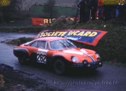 Rajd Criterium de Touraine. 3 eliminacja.  24-25.03.1979r.