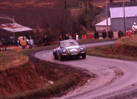 Rajd Criterium de Touraine. 3 eliminacja.  24-25.03.1979r.