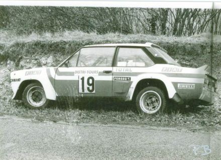 Rajd Criterium de Touraine. 3 eliminacja.  24-25.03.1979r.