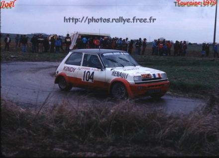 Rajd Criterium de Touraine. 3 eliminacja.  24-25.03.1979r.