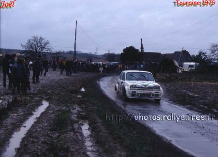 Rajd Criterium de Touraine. 3 eliminacja.  24-25.03.1979r.