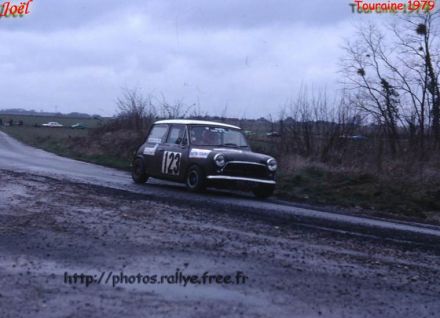 Rajd Criterium de Touraine. 3 eliminacja.  24-25.03.1979r.