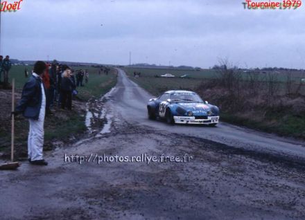 Rajd Criterium de Touraine. 3 eliminacja.  24-25.03.1979r.