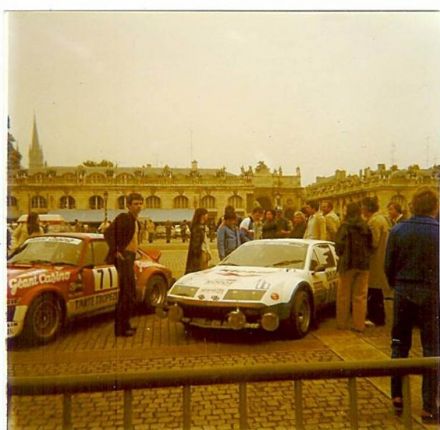 Rallye de Lorraine. 7 eliminacja.  19-20.05.1979r.