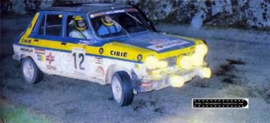 12 Rajd Firestone.  20-22.04.1979r.