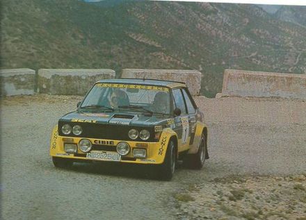 Antonio Zanini - Seat 131 Abarth