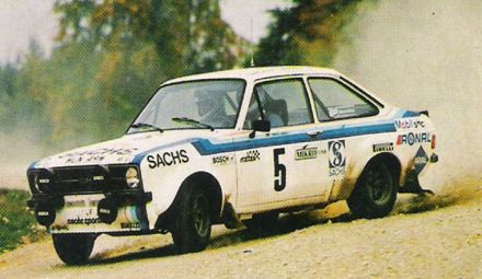 Rajd Stuttgart (D). 10 eliminacja.  5-7.10.1979r.