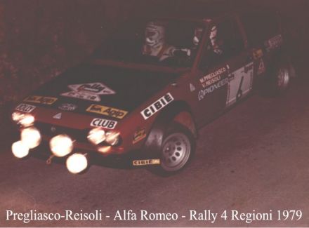9 Rally 4 Reggioni.  18-20.05.1979r.