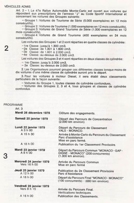 47 Rallye Monte Carlo (MC) - 1 eliminacja