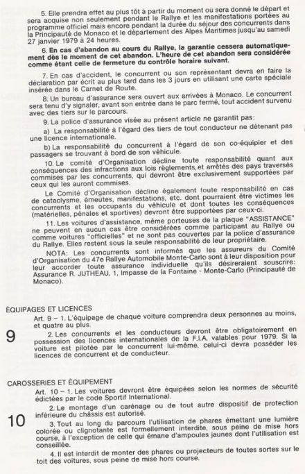 47 Rallye Monte Carlo (MC) - 1 eliminacja