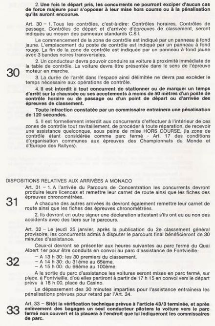 47 Rallye Monte Carlo (MC) - 1 eliminacja
