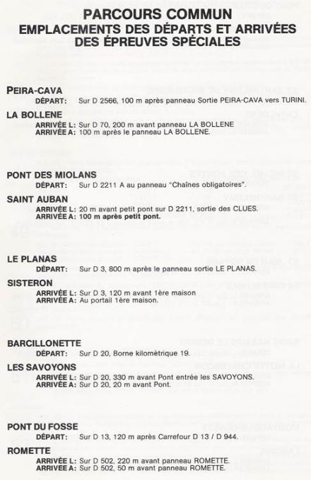 47 Rallye Monte Carlo (MC) - 1 eliminacja