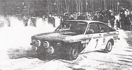 Anders Kullang i Bruno Berglund – Opel Kadett GT/E.