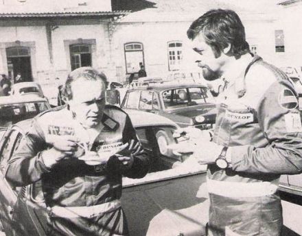 Björn Waldegard i Hans Thorszelius.
