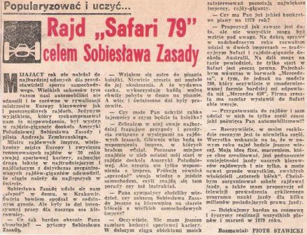 Rajd Safari