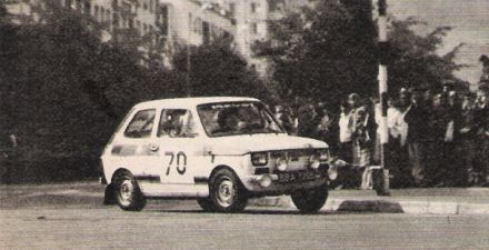 14 Rallye du  Danube (RO). 5 eliminacja.  27-29.07.1979r.