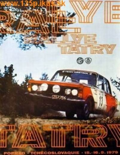 11 Rallye Tatry (CS). 6 eliminacja.  15-16.09.1979r.