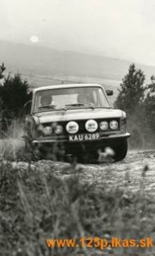 11 Rallye Tatry (CS). 6 eliminacja.  15-16.09.1979r.